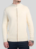 Apollo Zip Sweater - Beige