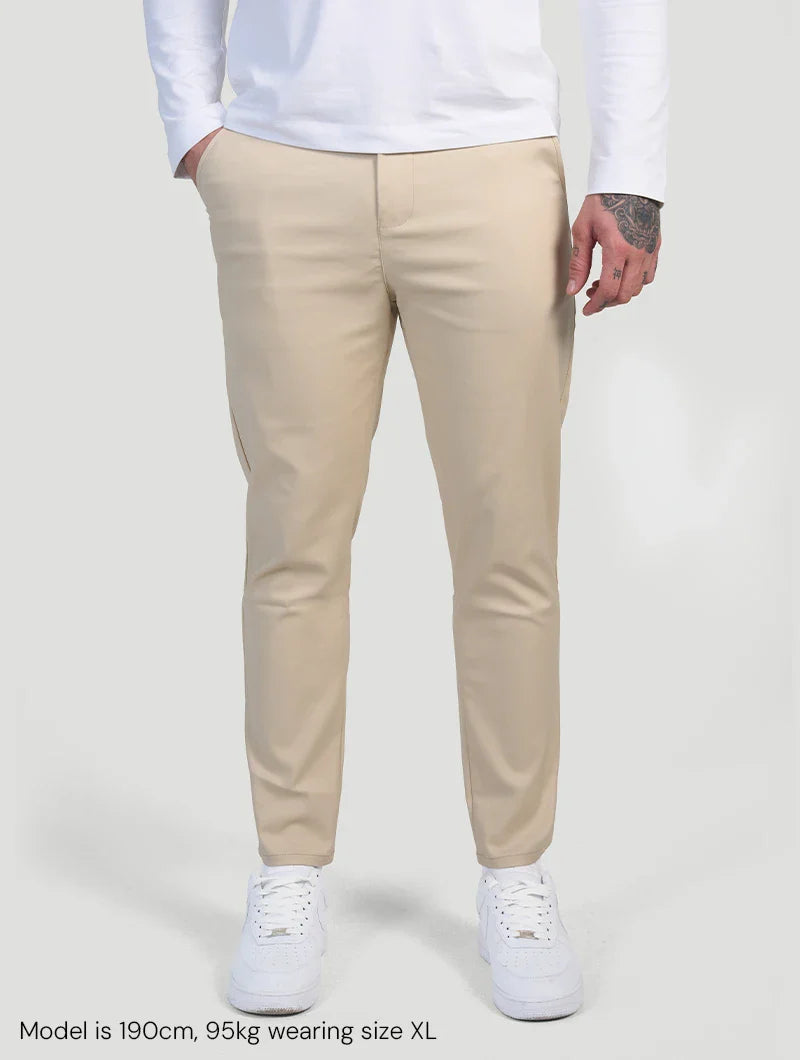 Astino Stretch Pants - Beige