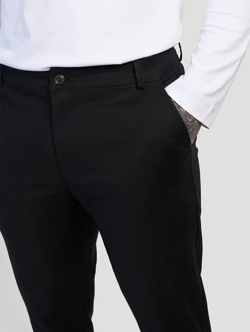 Astino Stretch Pants - Black
