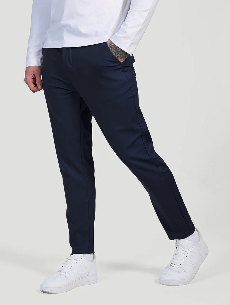 Astino Stretch Pants - Navy Blue