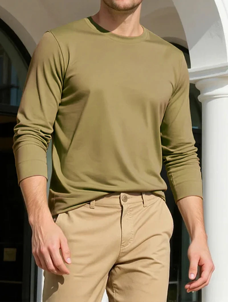 Basino Sweater - Khaki Green