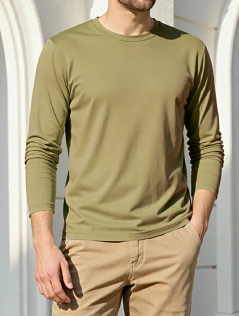 Basino Sweater - Khaki Green