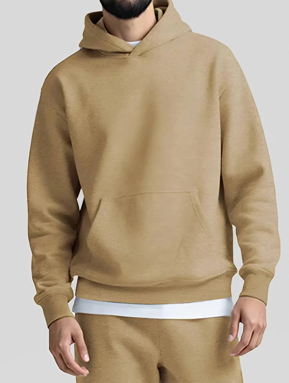 Brooklyn Hoodie & Sweatpants Set - Khaki