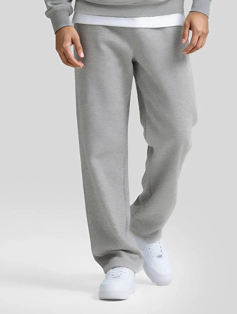 Brooklyn Hoodie & Sweatpants Set - Light Grey