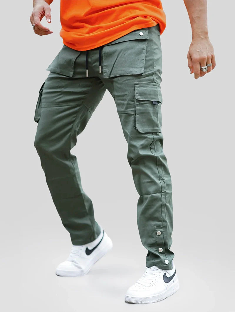 Pantalones Cargo Verde