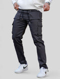 Pantalones Cargo – Gris Oscuro