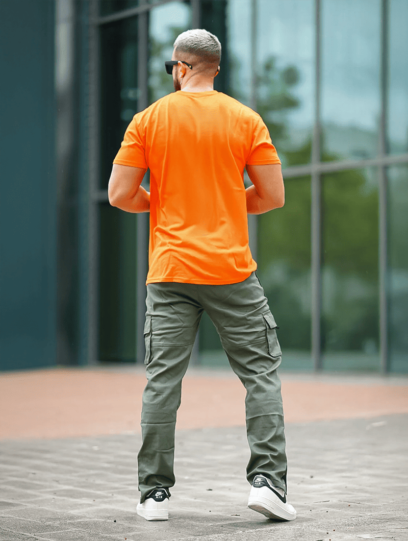 Pantalones Cargo Verde
