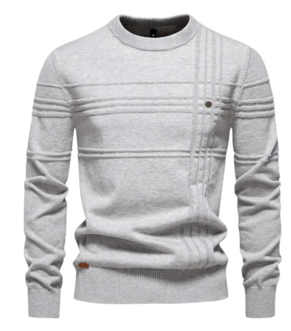 Jersey de hombre con diseño a cuadros
