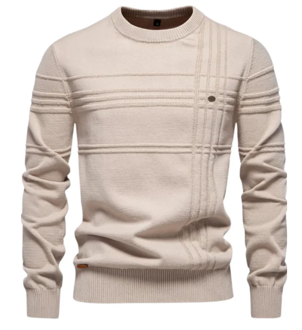 Jersey de hombre con diseño a cuadros