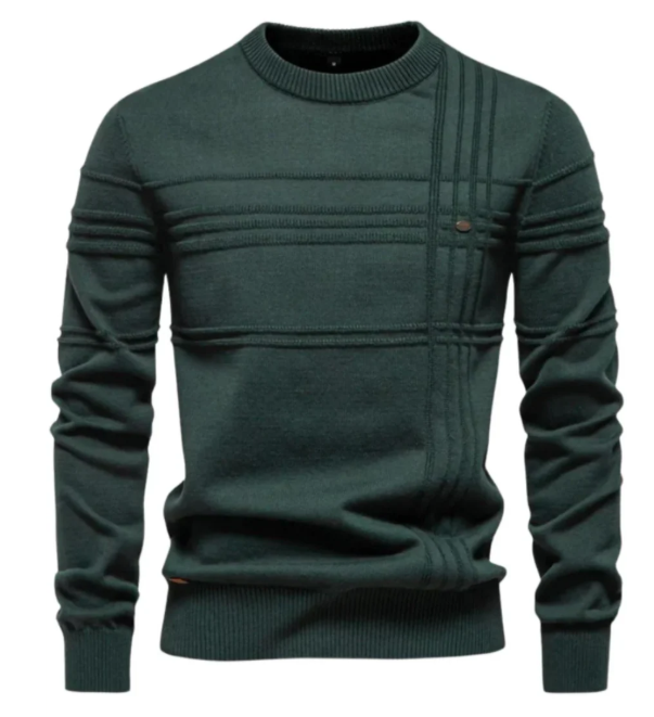 Jersey de hombre con diseño a cuadros