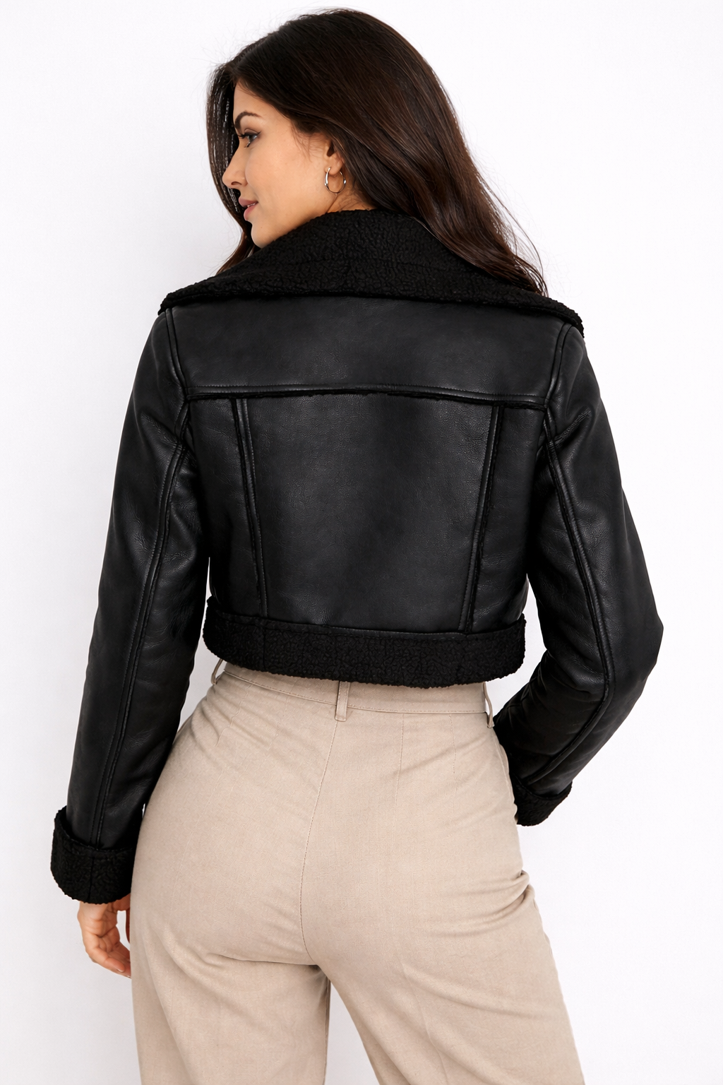 Chaqueta Aviadora Black Velvet