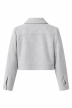Chaqueta Cropped 'París' – Tacto Suave & Estilo Premium