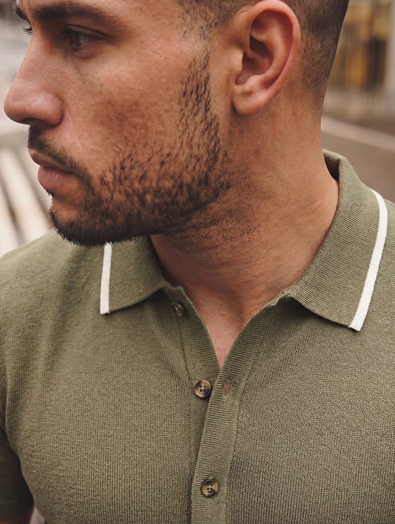 Polera Stefano Verde Oliva