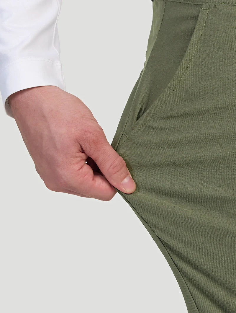 Pantalón  Stretch Color verde