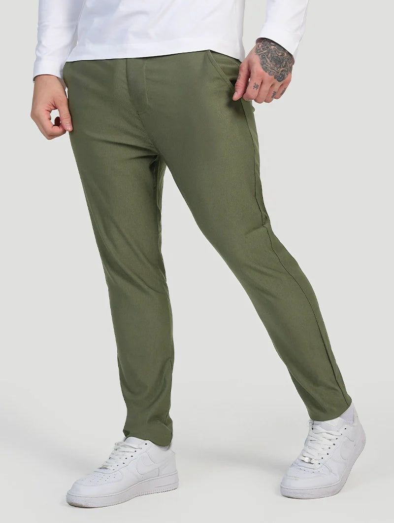 Pantalón  Stretch Color verde