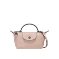MINI CARTERA DE PIEL LONGCHAMT | ROSA