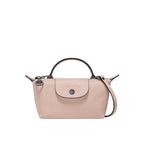 MINI CARTERA DE PIEL LONGCHAMT | ROSA