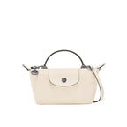 MINI CARTERA DE PIEL LONGCHAMT | BLANCO
