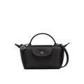 MINI CARTERA DE PIEL LONGCHAMT | NEGRO