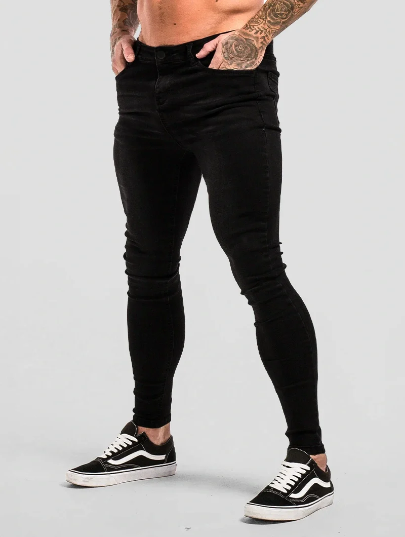 Pantalón Denim Jeans - Color negro