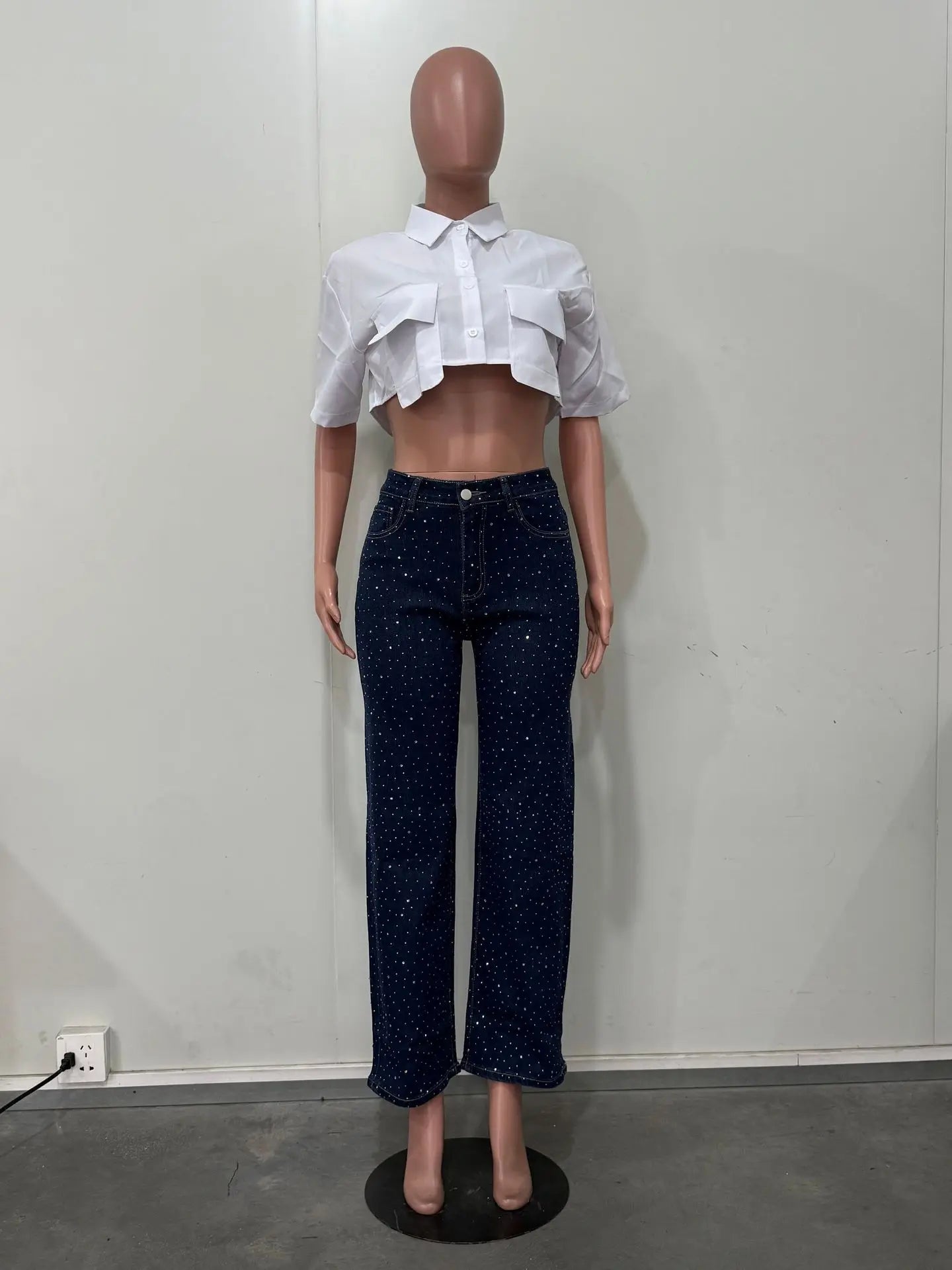Jeans Rhinestone