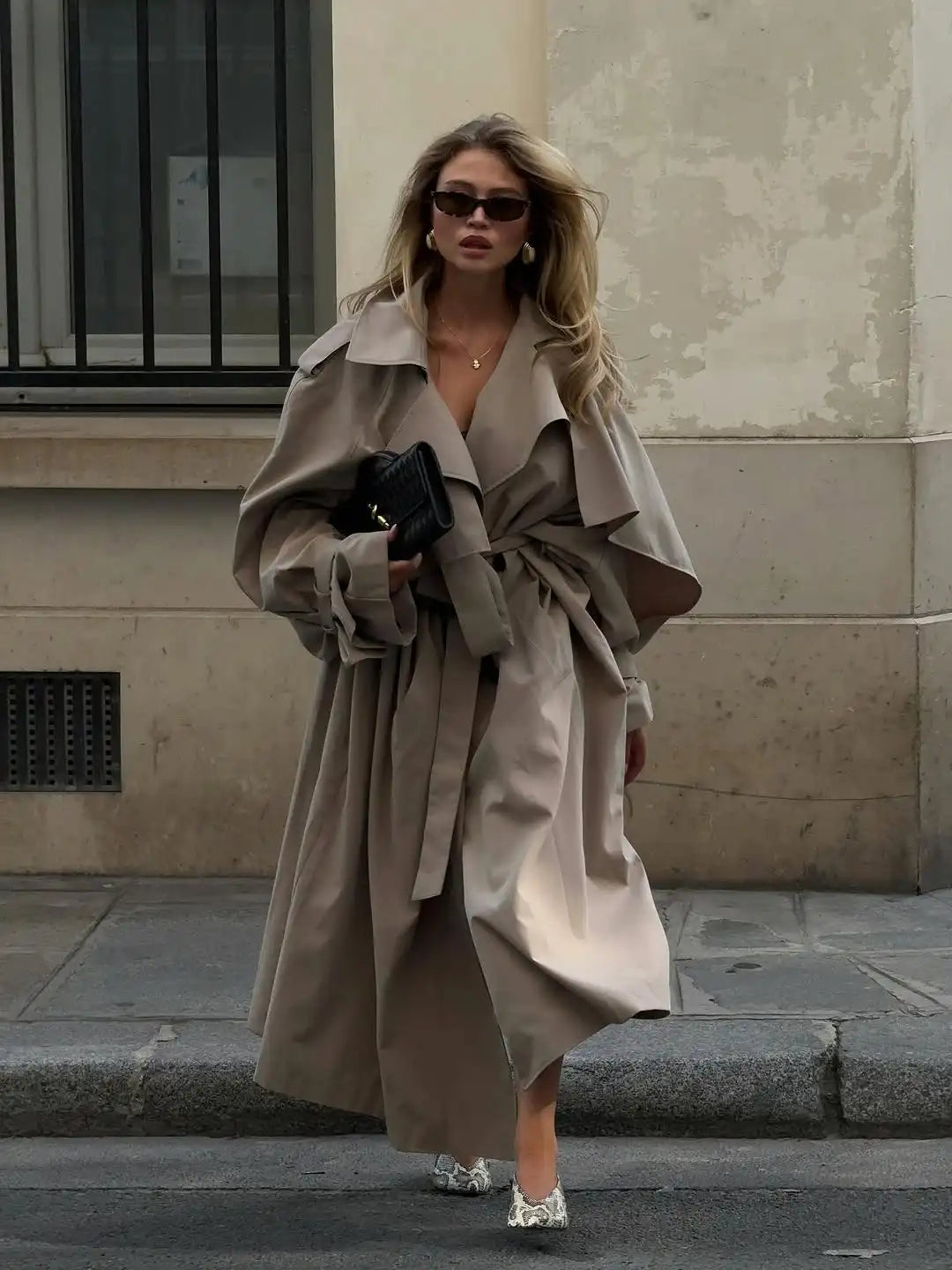 Abrigo Trench Coat
