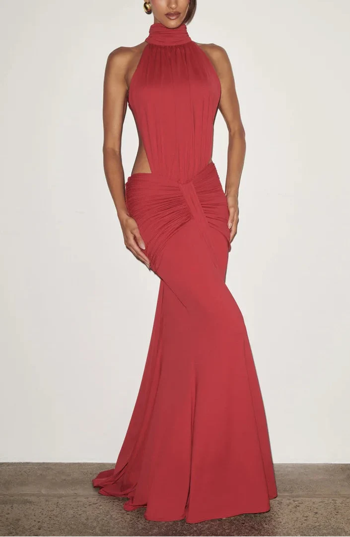 Backless Maxi Dress