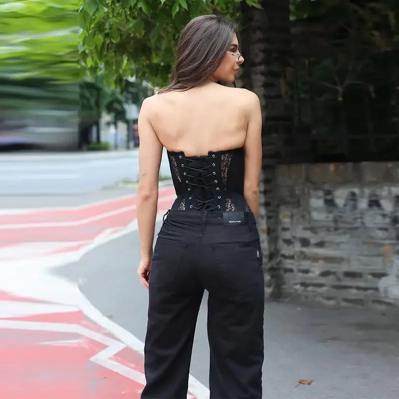 Lace Corset Top