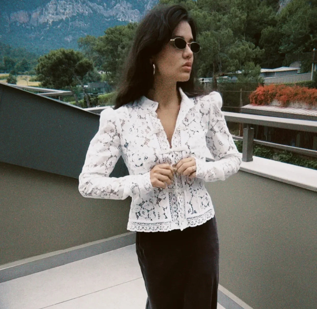 Blusa Lace Printer