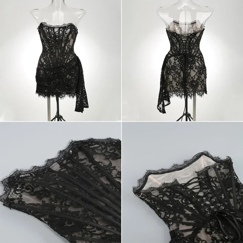 Lace Evening Dress