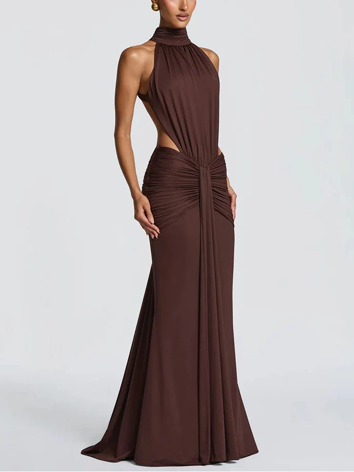 Backless Maxi Dress
