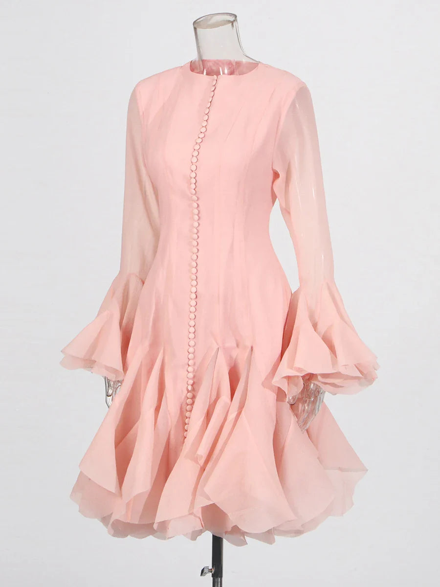 Vestido Waist Ruffle