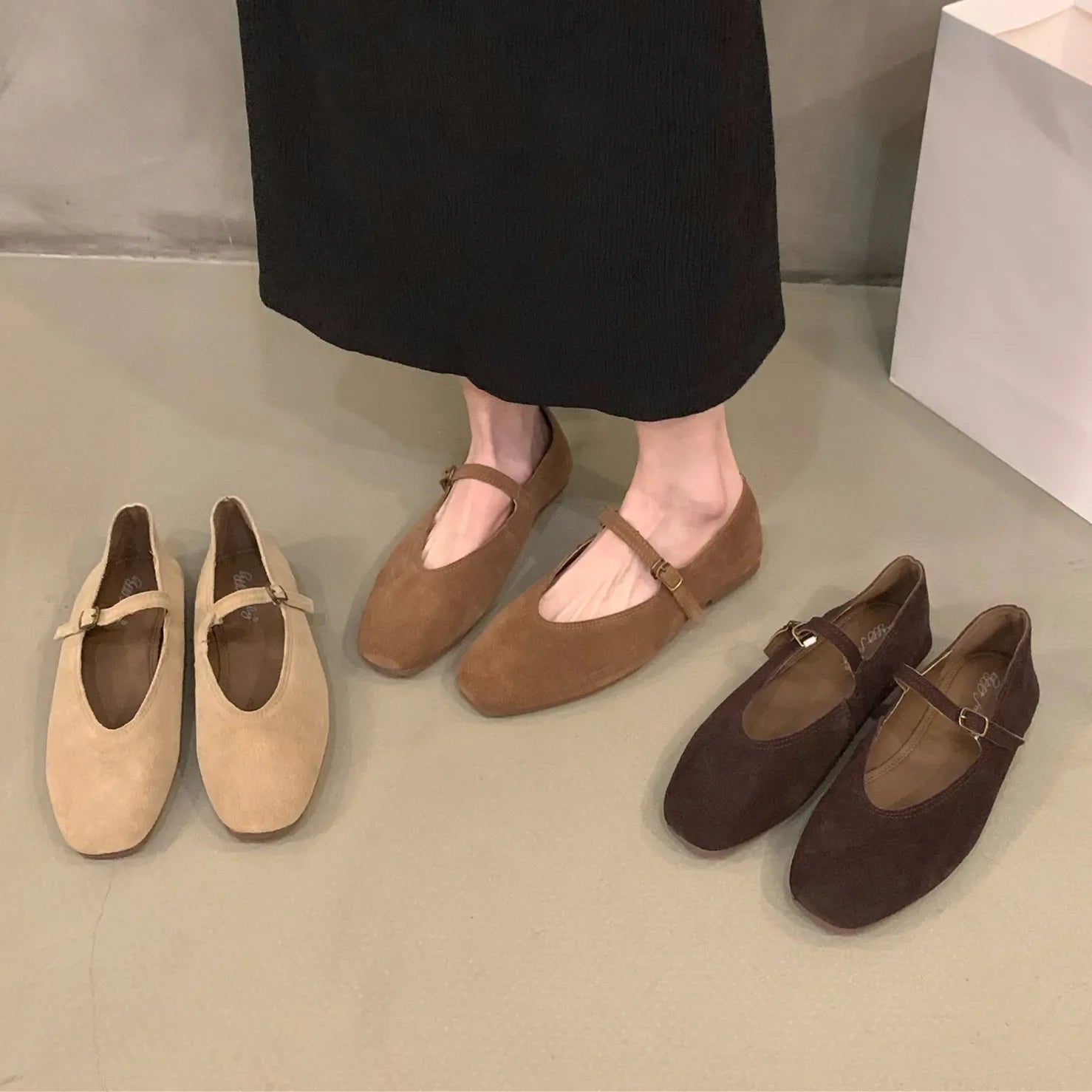 Leather Flats