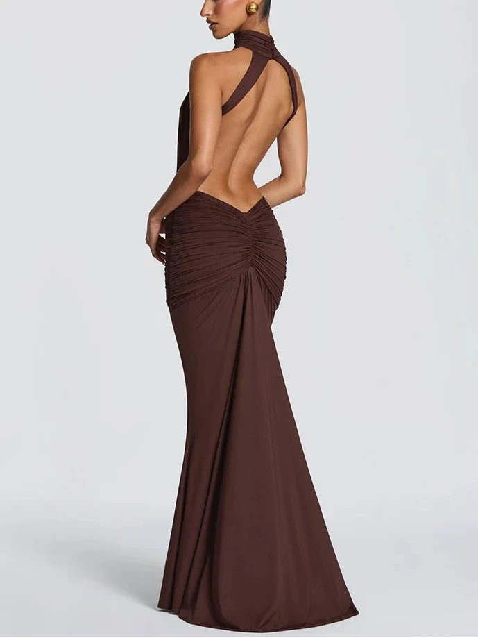 Backless Maxi Dress