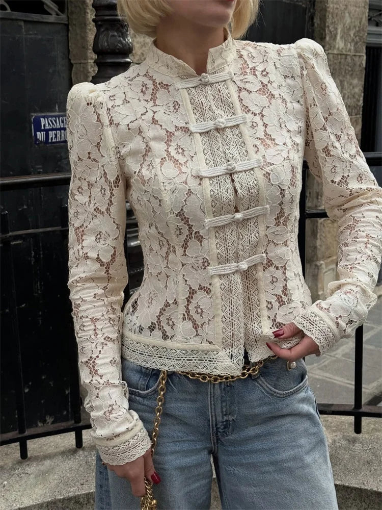 Blusa Lace Printer