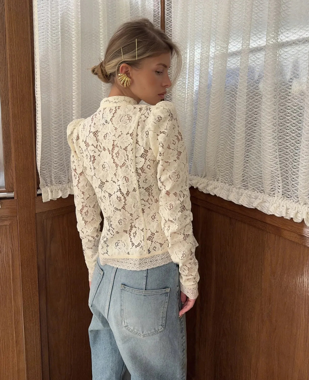 Blusa Lace Printer