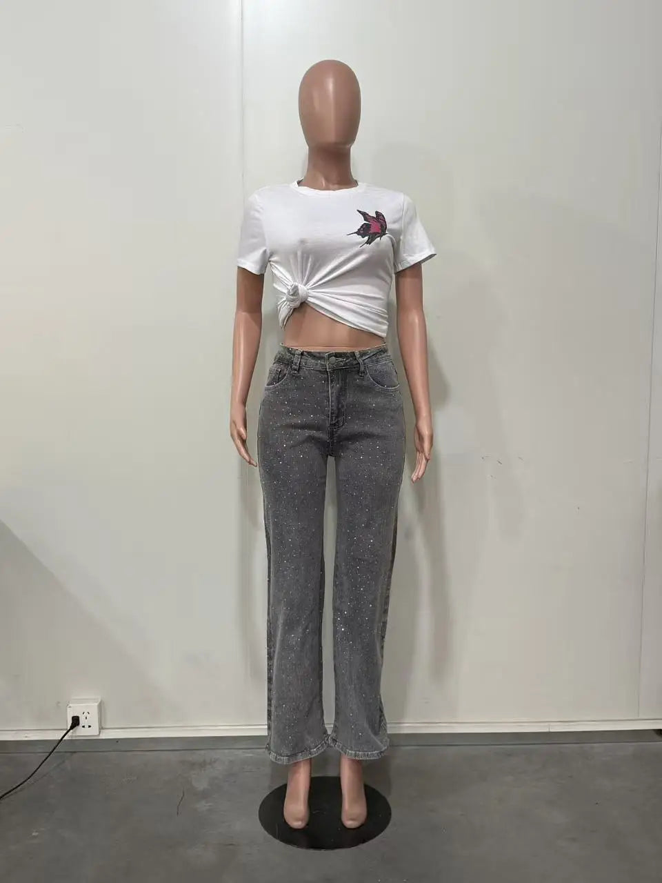 Jeans Rhinestone