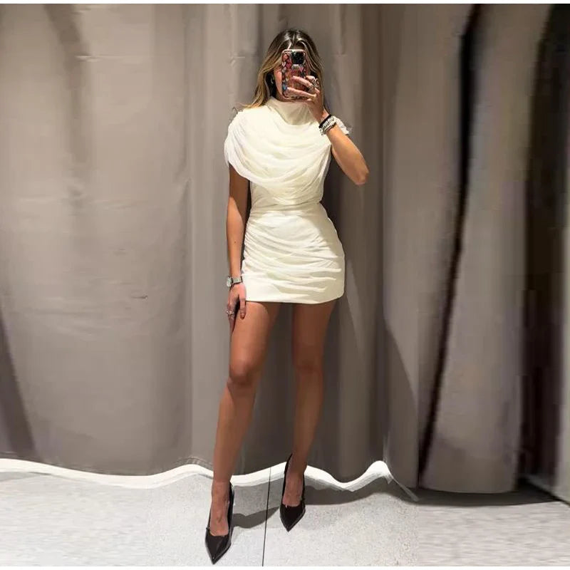 Patchwork Bodycon Dress