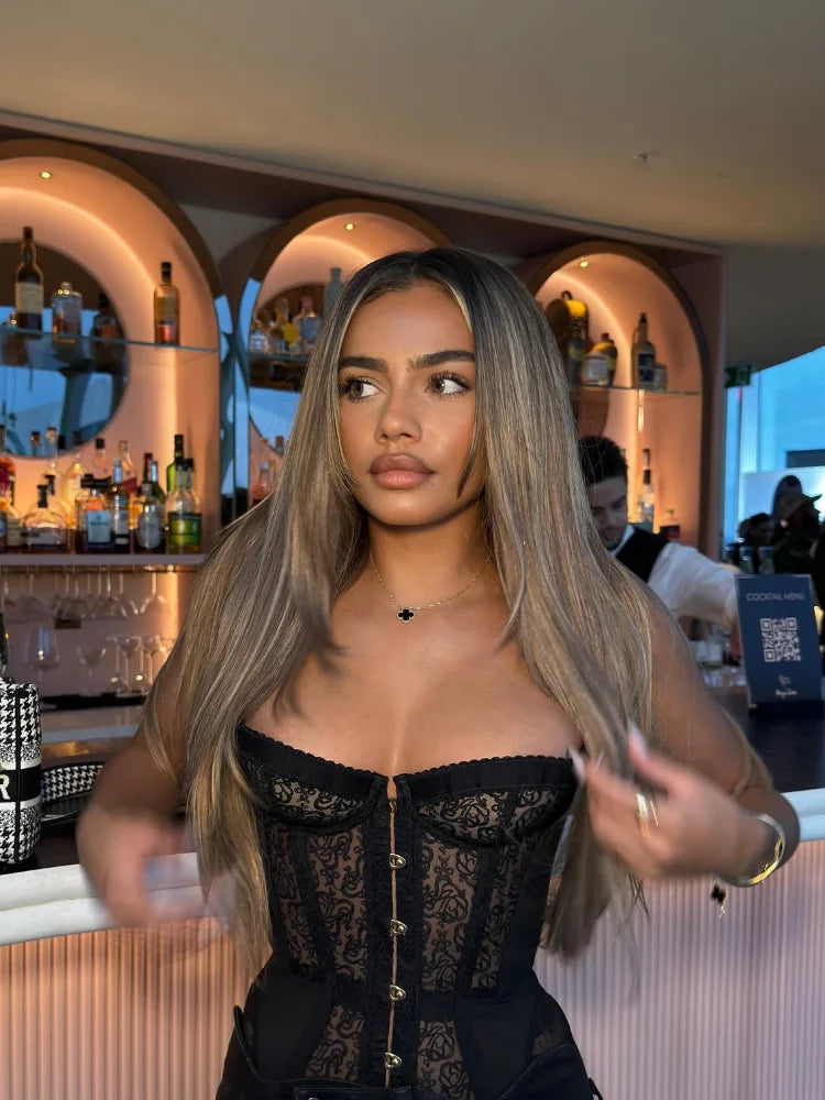 Lace Corset Top