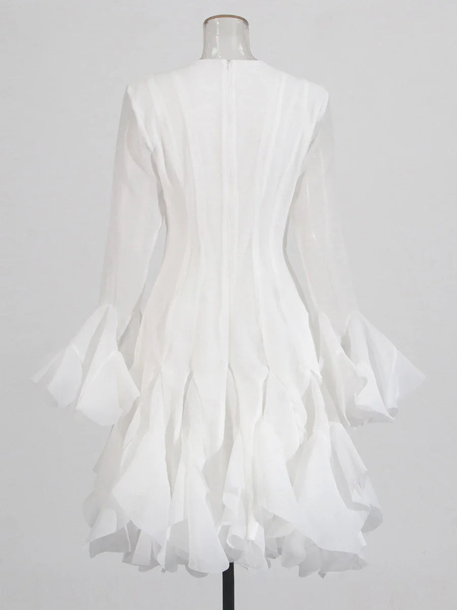 Vestido Waist Ruffle