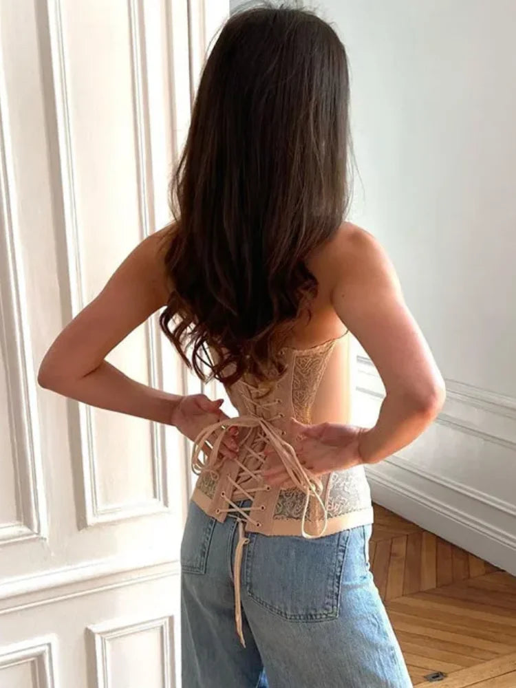 Lace Corset Top