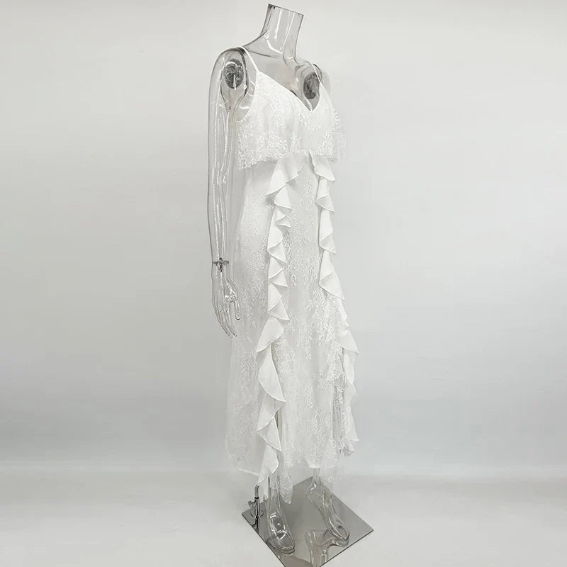 Ruffled Maxi Dress