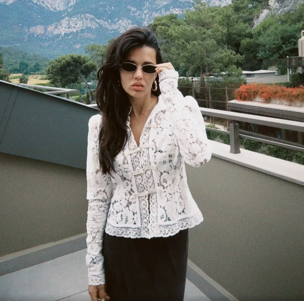 Blusa Lace Printer