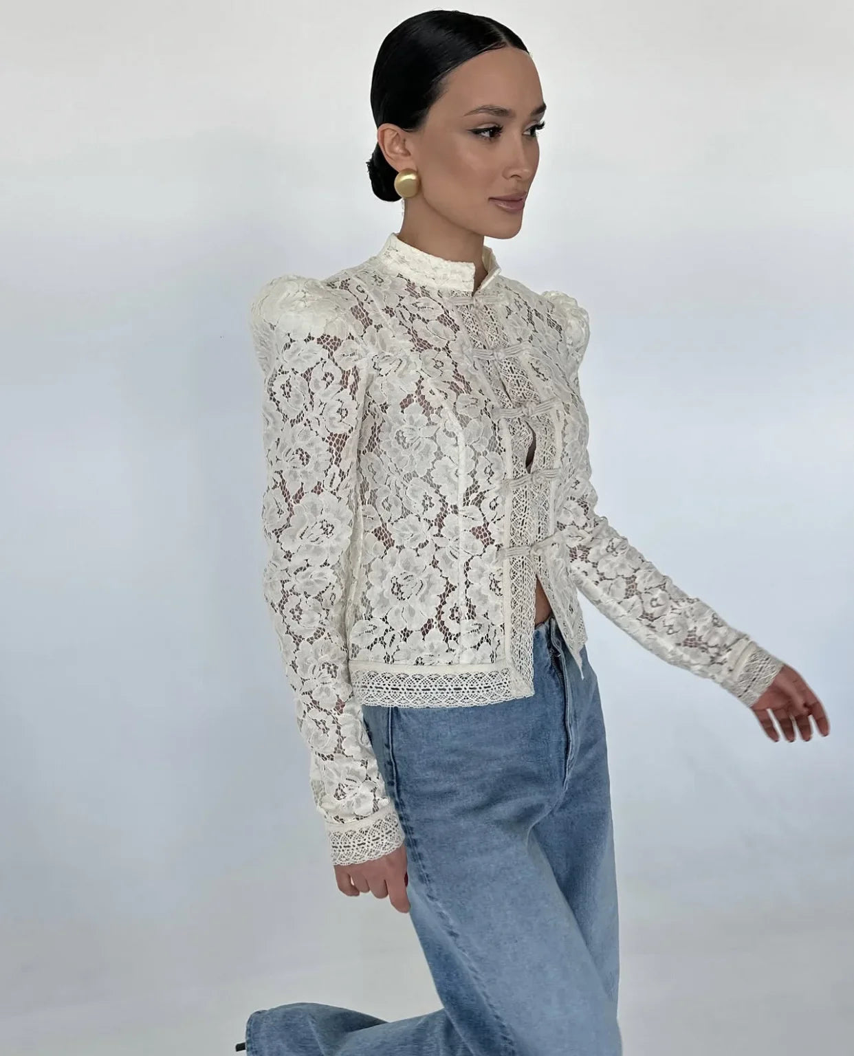 Blusa Lace Printer
