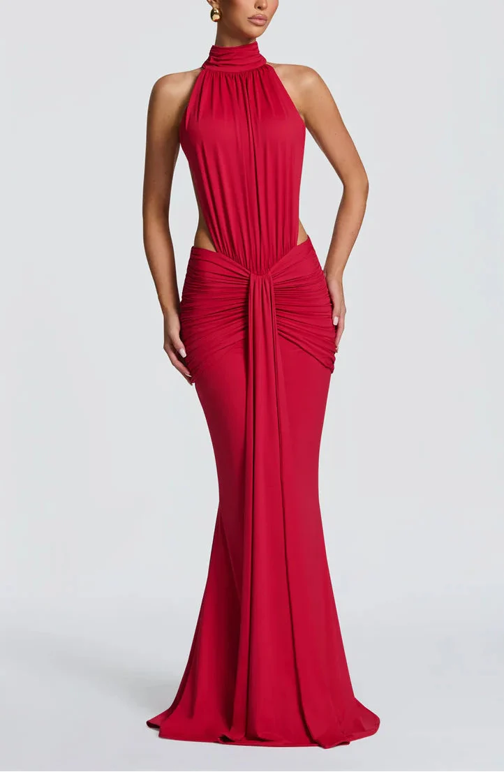 Backless Maxi Dress
