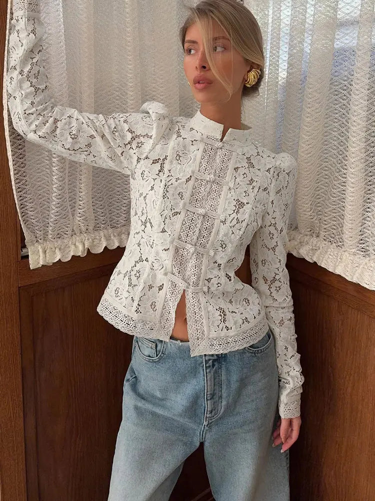 Blusa Lace Printer