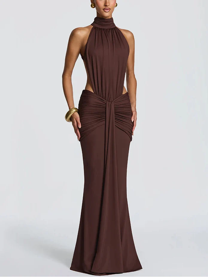 Backless Maxi Dress