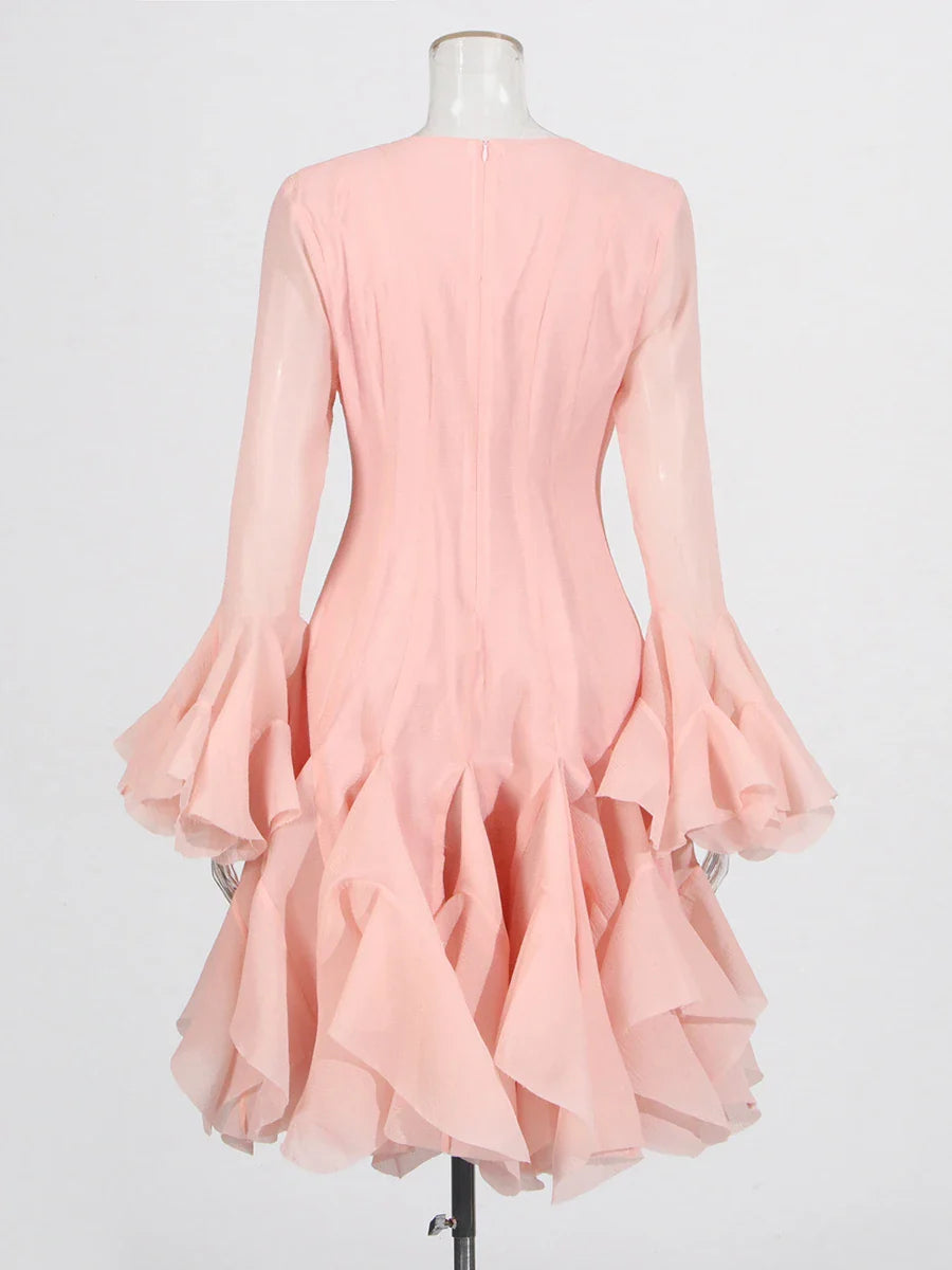 Vestido Waist Ruffle
