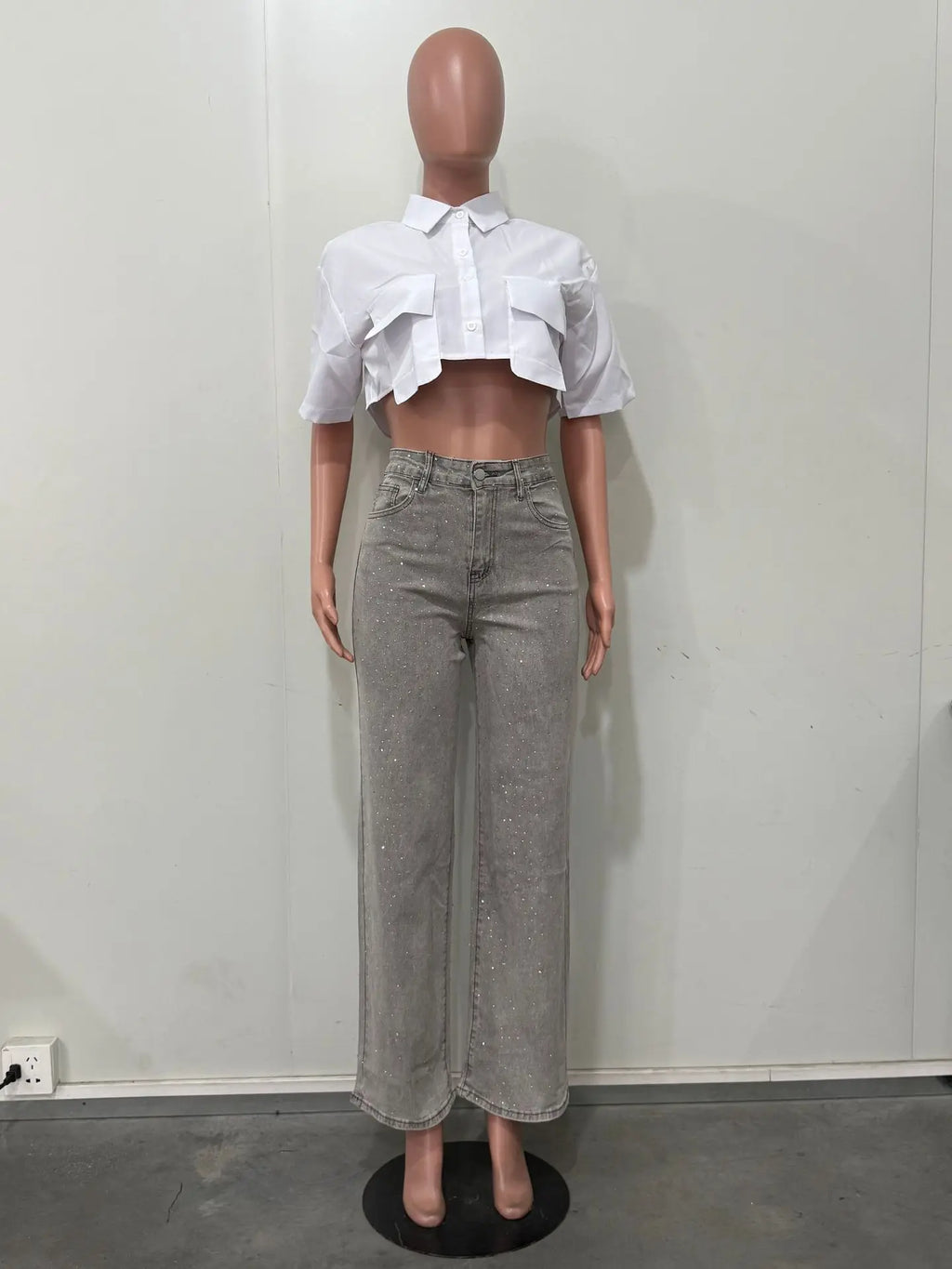 Jeans Rhinestone