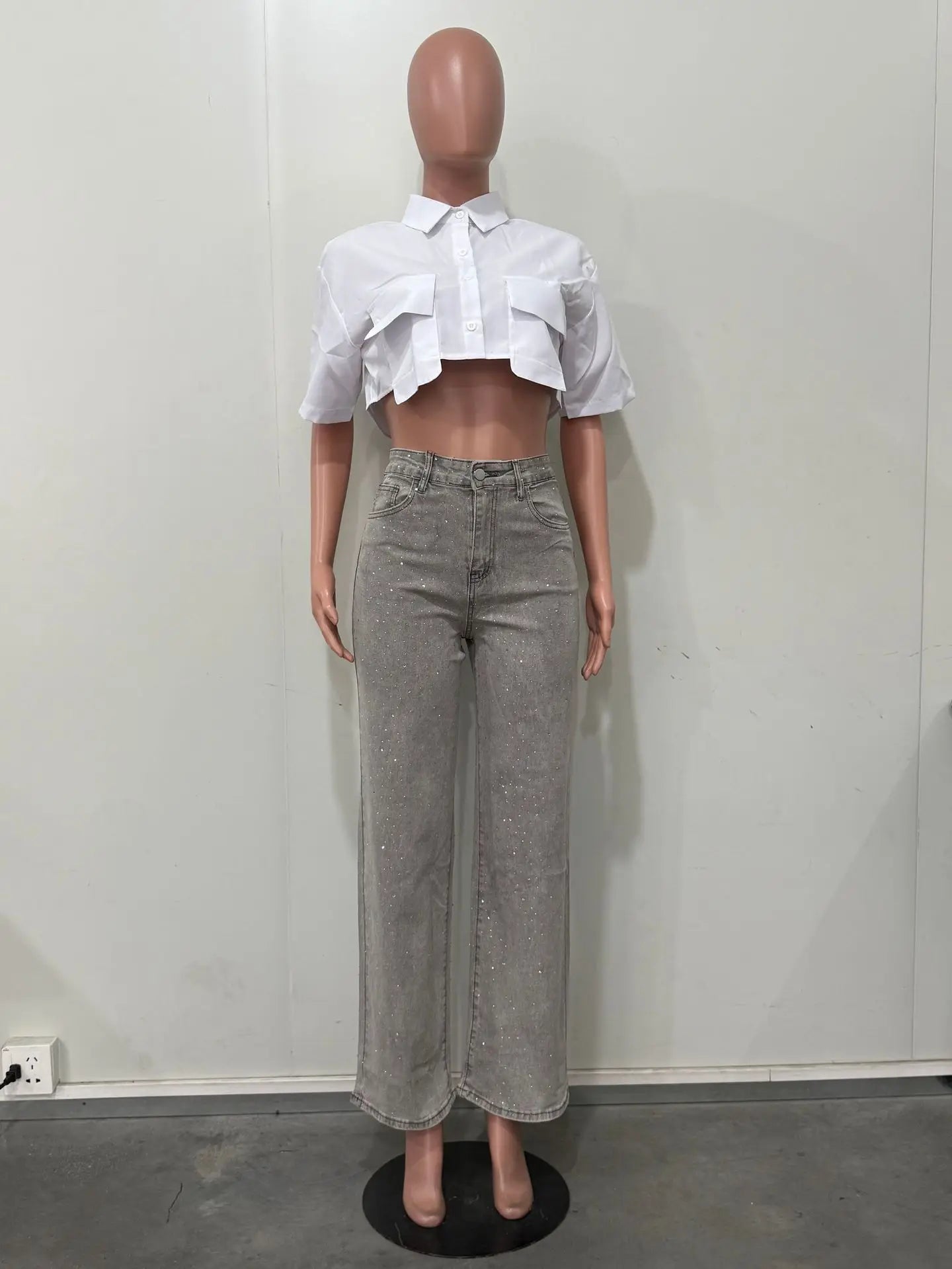 Jeans Rhinestone